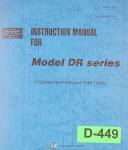 Daihen-Daihen OTC DR Series, Welding Robot Programming and Maintenance Manual 1999-DR-DR Series-OTC-01